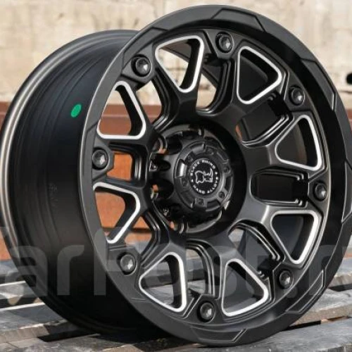 NEW! Комплект дисков FBX 155-7 R17 J9.0 ET+0 6*139.7 (R630) MLJ Black Rhino